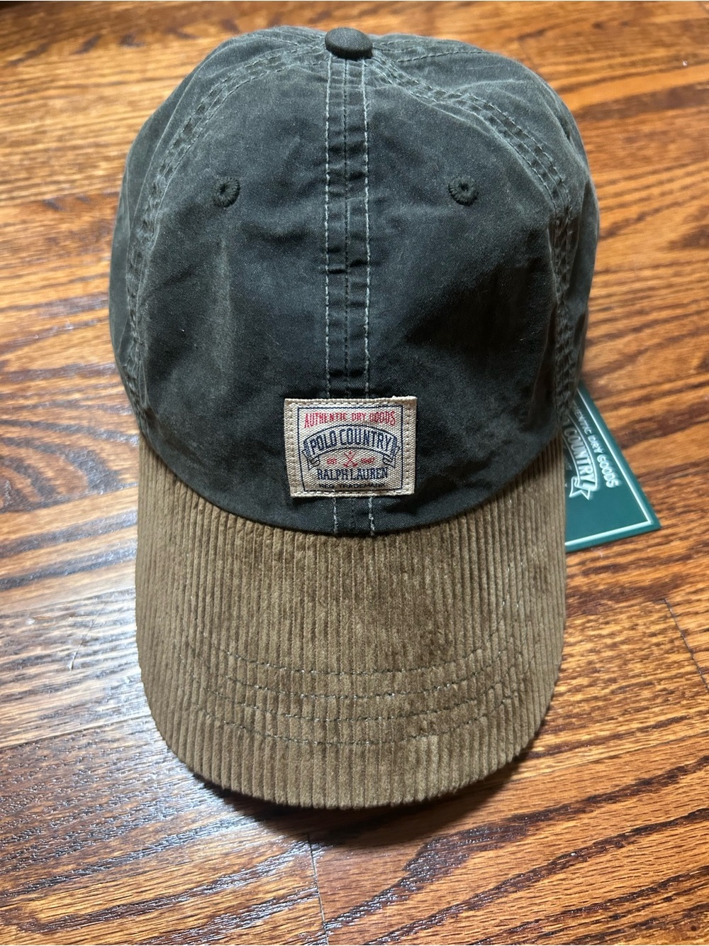 Polo Ralph Lauren Men's Polo Country Waxed Ball Cap ( new with tags )